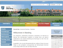 Tablet Screenshot of oberding.de